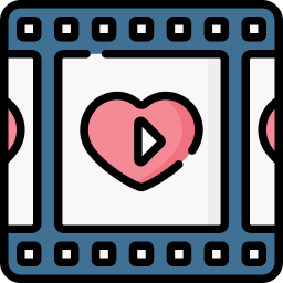 Romance movie icon