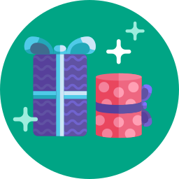 Gift boxes icon