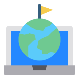 Online learning icon