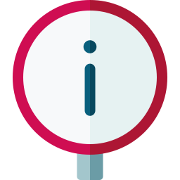 Information sign icon