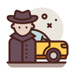 Theft insurance icon