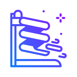 Water slide icon