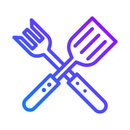 Barbecue tools icon