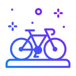 Road bike icon