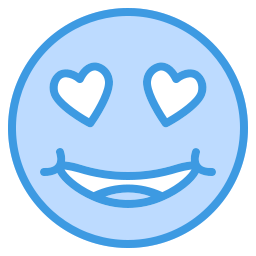 Heart face icon