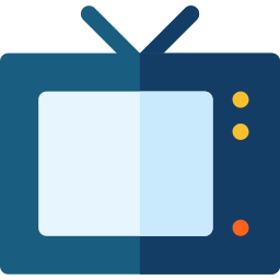 monitor de tv icono