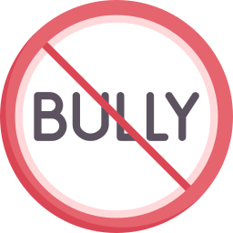 Stop bullying icon