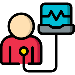 monitoramento cardíaco Ícone