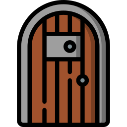 puerta icono