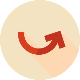 곡선 화살표 icon