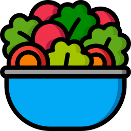 ensalada icono
