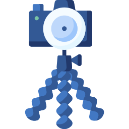 カメラの三脚 icon