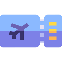 Boarding pass icon