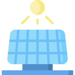 Solar panel icon