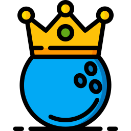 Bowling ball icon