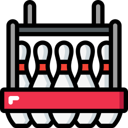 Bowling pins icon