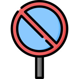 verboden gebied icoon