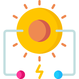 energia solare icona