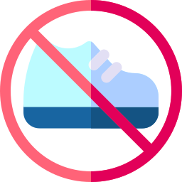 No shoes icon