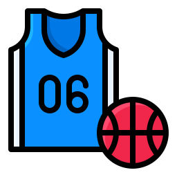 maglia da basket icona