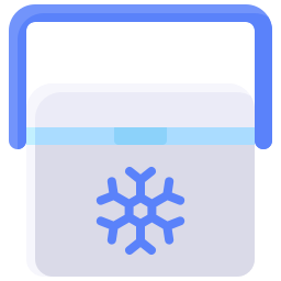 pudełko na lód ikona