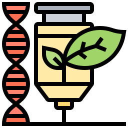 modificazione genetica icona