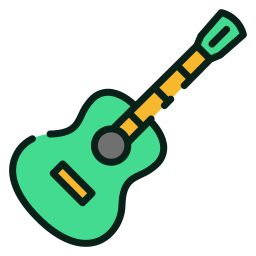 guitarra icono