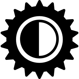 Contrast settings icon