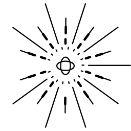 simbolo della fonte di energia icona