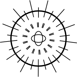 símbolo de fonte de energia Ícone