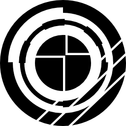 Электронная круговая схема иконка
