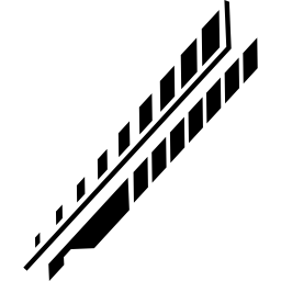 斜めの電子回路線と菱形 icon