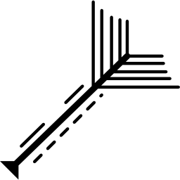 Электронная схема построения прямых линий иконка