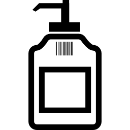 handwasmachine met vloeibare zeep icoon