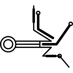impresión de circuito icono