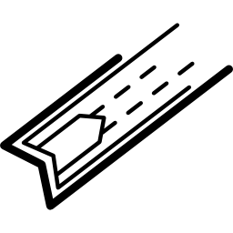 detalle de impresión de circuito electrónico de líneas diagonales icono