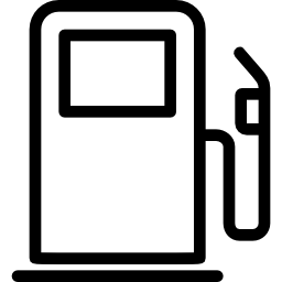 posto de gasolina Ícone