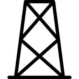 Electric tower icon