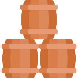 Wine barrel icon