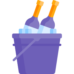 Wine bucket icon