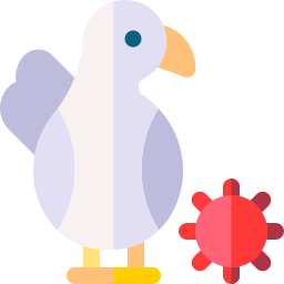 Bird flu icon