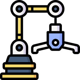 Mechanical arm icon