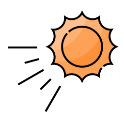 Sun icon