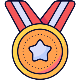 ster medaille icoon