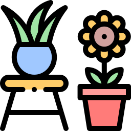 Plant pot icon