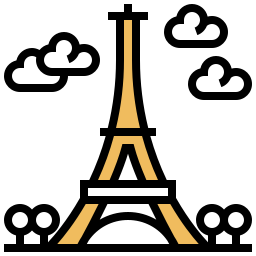 torre eiffel icono