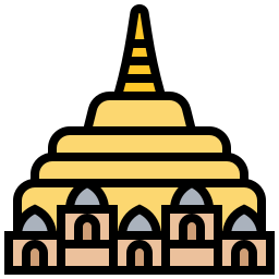 pagode shwedagon Ícone