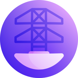 Transmission tower icon