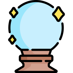 Crystal ball icon