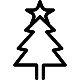 Christmas tree icon